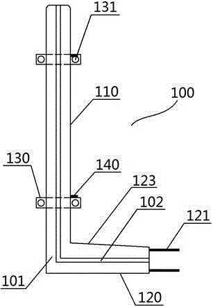 Casting cable trench after assembly of L-shaped precast concrete and construction method of casting cable trench