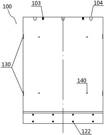 Casting cable trench after assembly of L-shaped precast concrete and construction method of casting cable trench