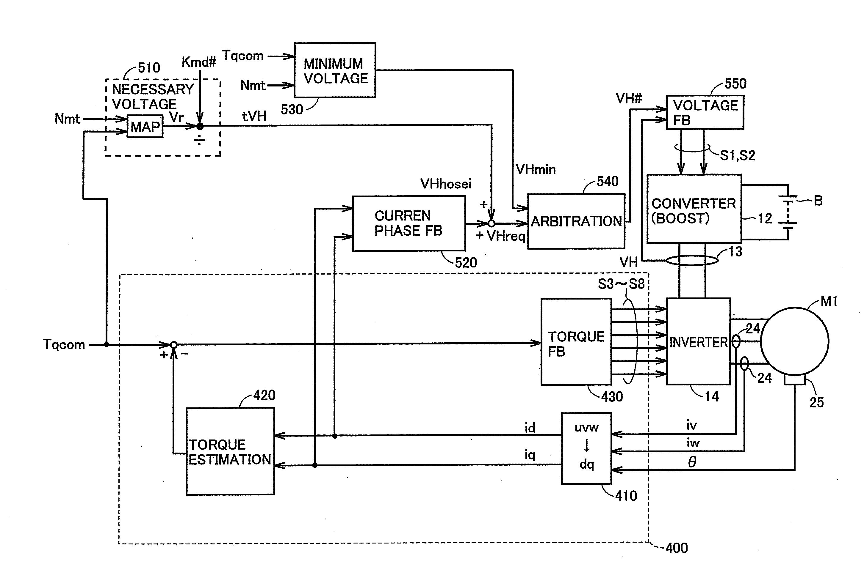 Vehicle and control device for vehicle