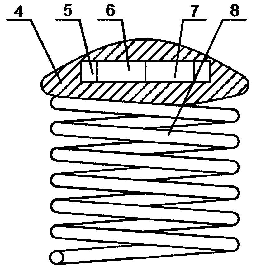 Temperature-controllable mattress based on sleep monitoring and temperature control method