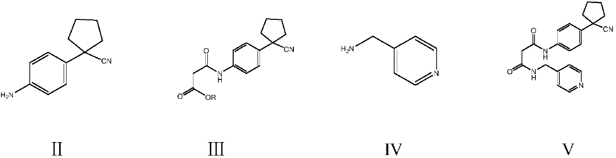 High-selectivity simple preparation method of apatinib