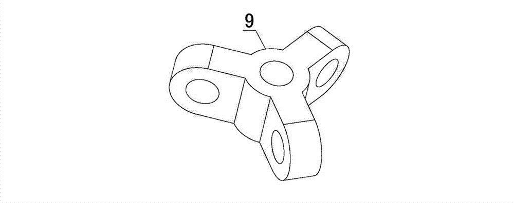 Pull type direct pulling device