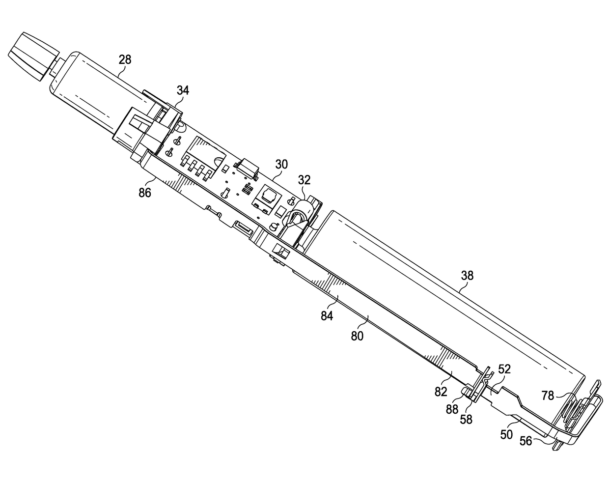 Battery operated razor