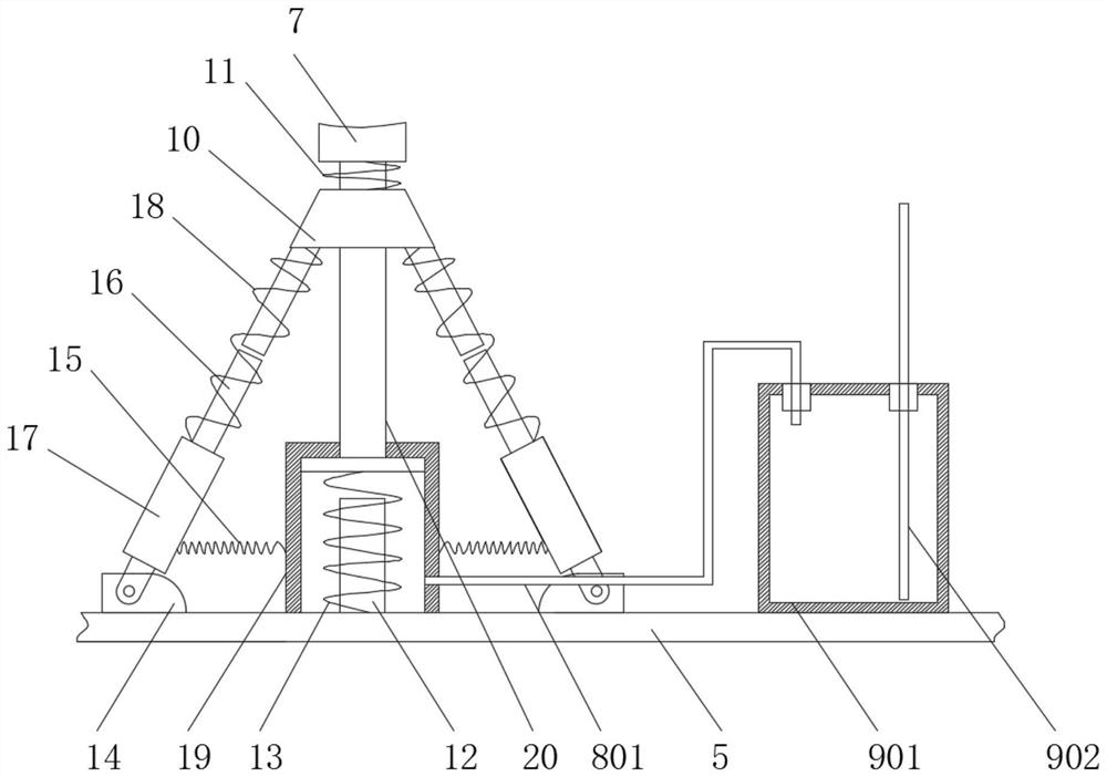 A kind of auxiliary equipment for starting low-speed marine diesel engine