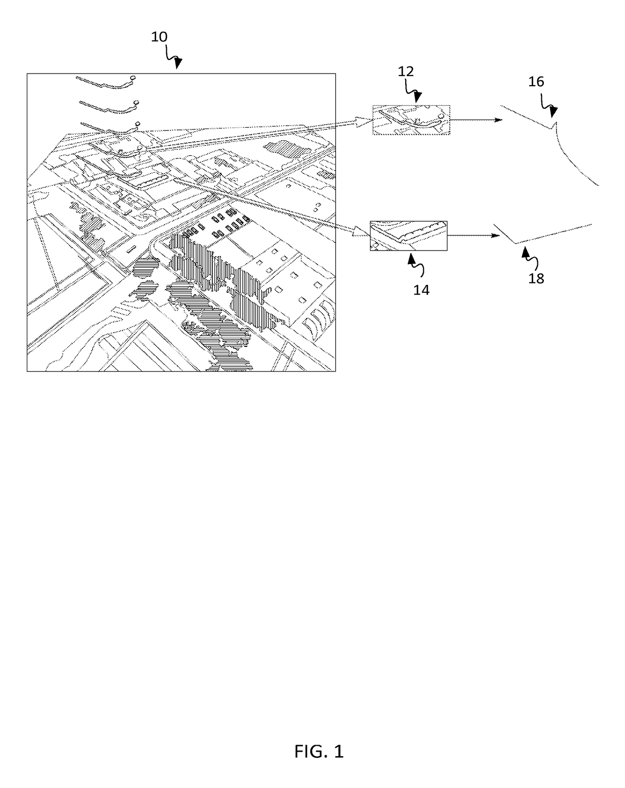 Guided Geometry Extraction for Localization of a Device