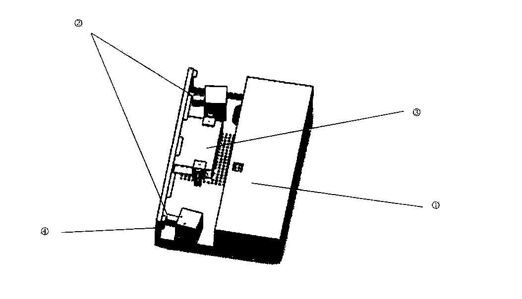 Real time three dimensional imaging system based on laser light and visual sense