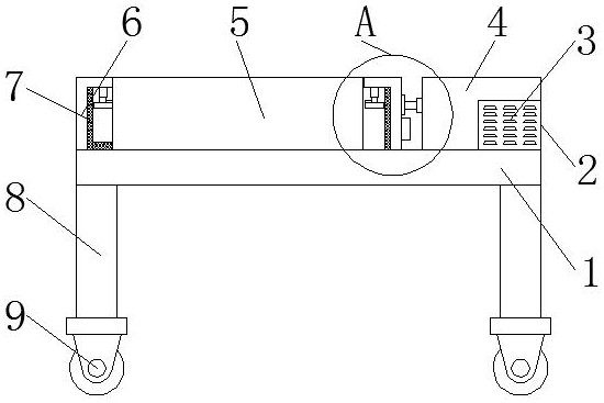 Fixing device for carving high-quality classical furniture