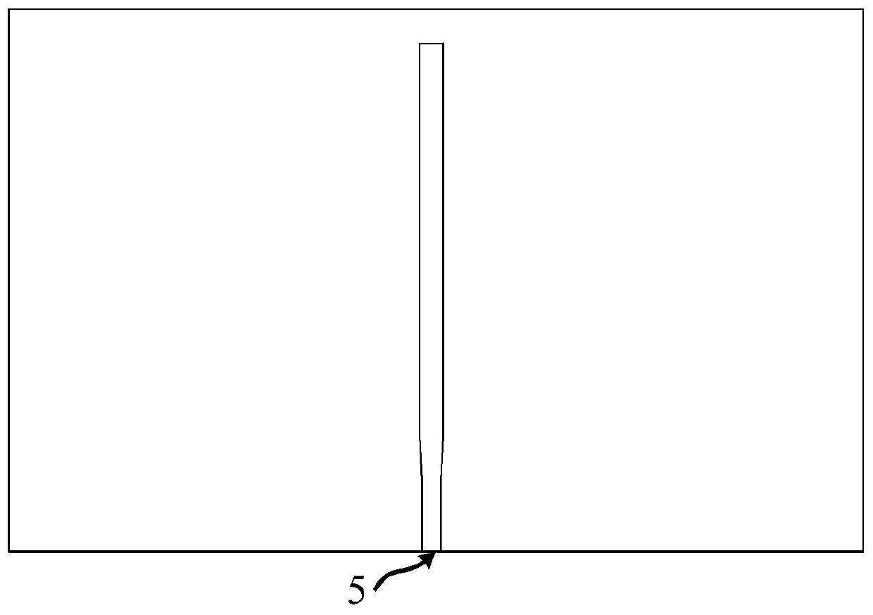 Mobile terminal millimeter wave phased array magnetic dipole antenna and mobile terminal millimeter wave phased array magnetic dipole antenna array