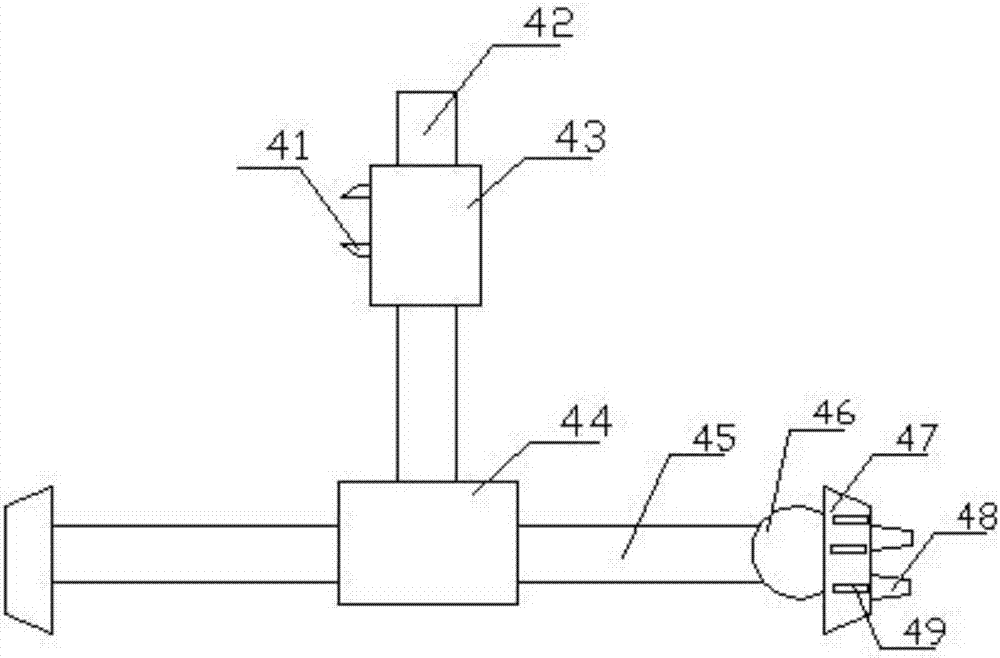 Fur embossing device capable of achieving automatic discharging