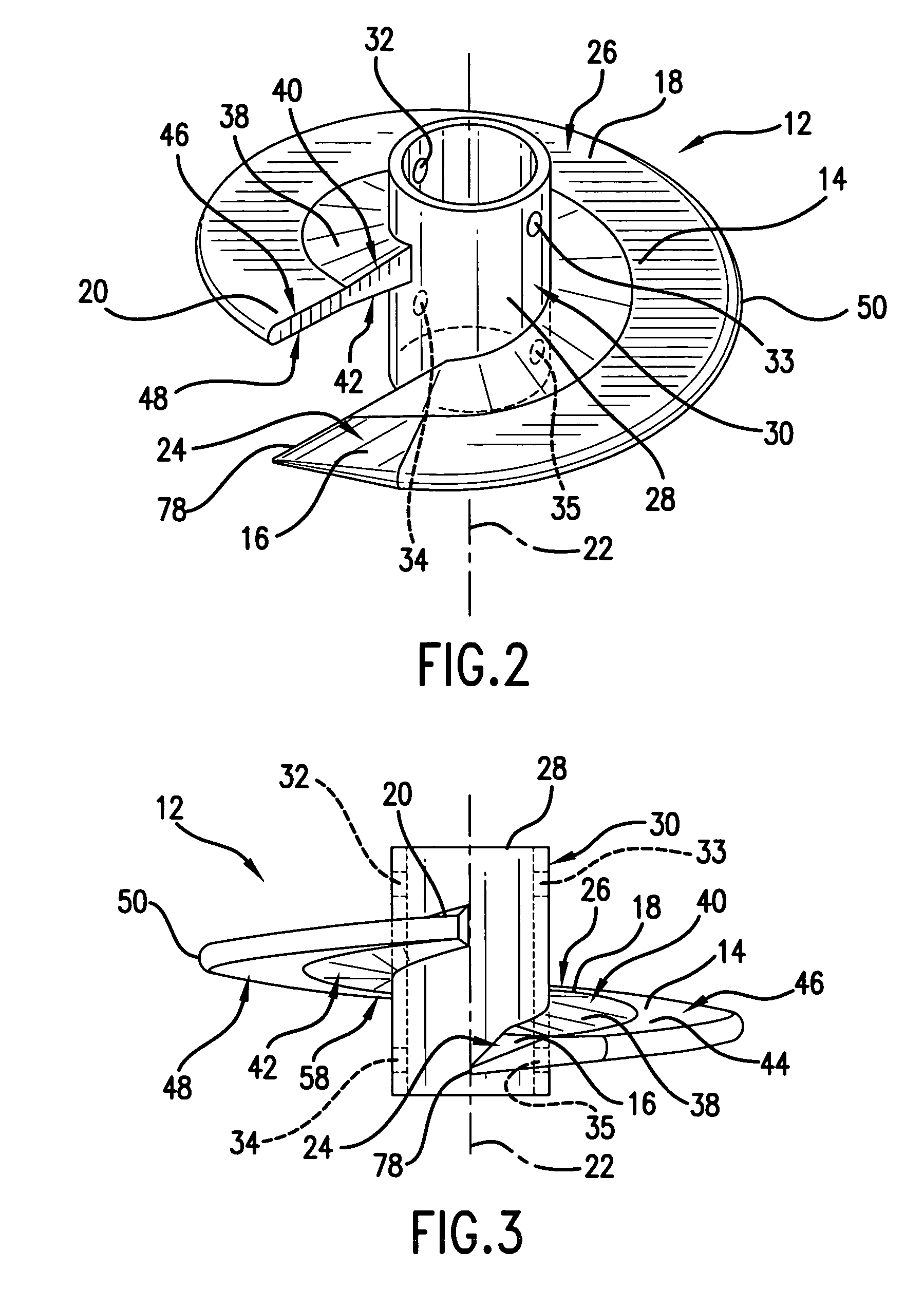 Bearing plate for use in an anchor assembly and related method