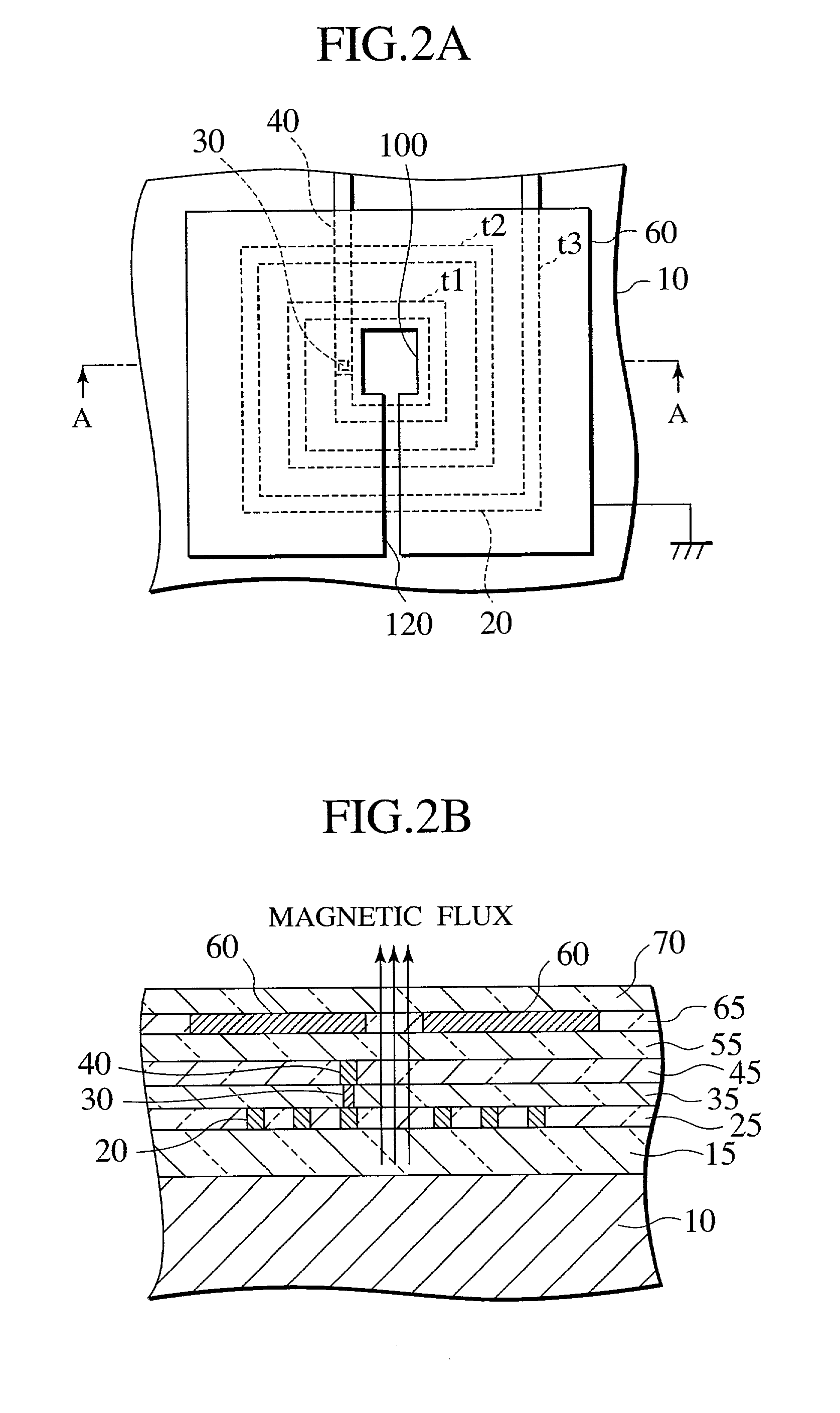 Semiconductor device with a spiral inductor