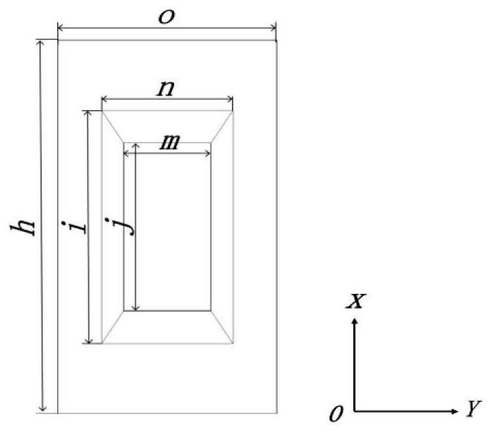 Mixed period permanent magnet focusing system of single-row multi-electron-beam terahertz radiation source