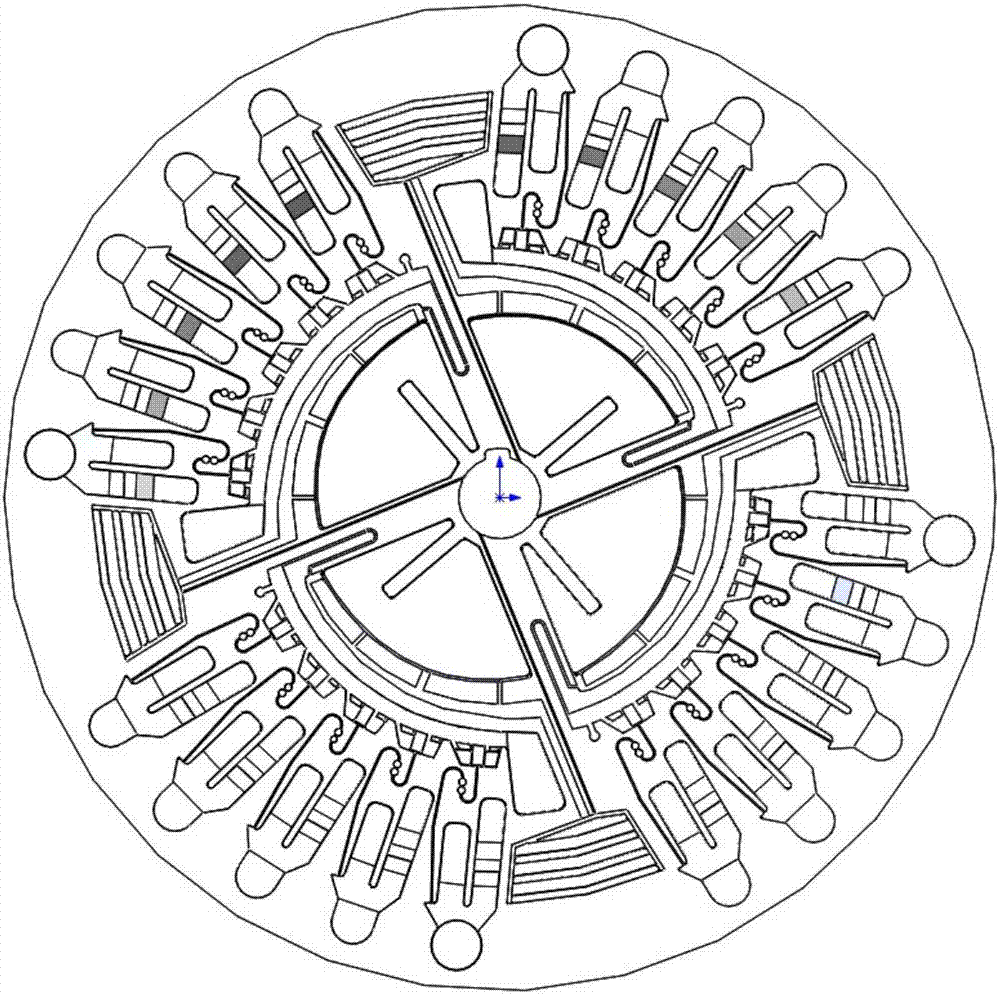 Microfluidic blood coagulation detection device and method