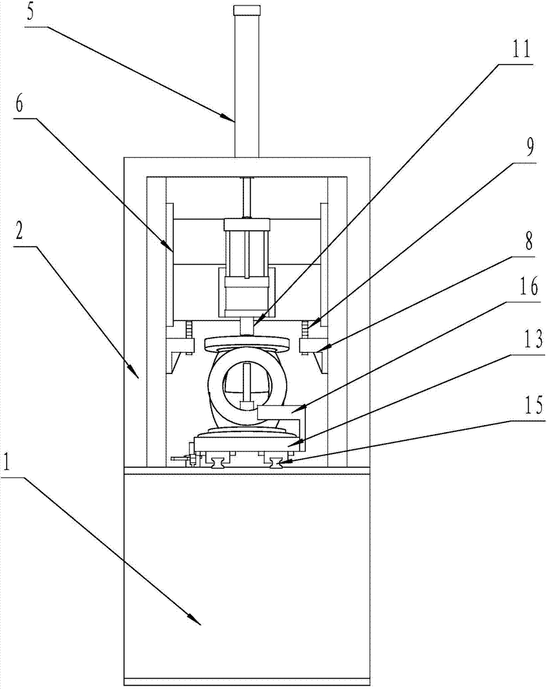 Grinding machine for hard seal copper gaskets of check valves