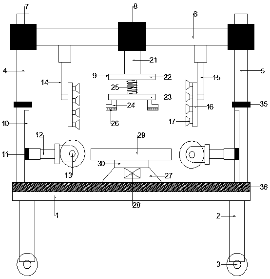 Bearing polishing device