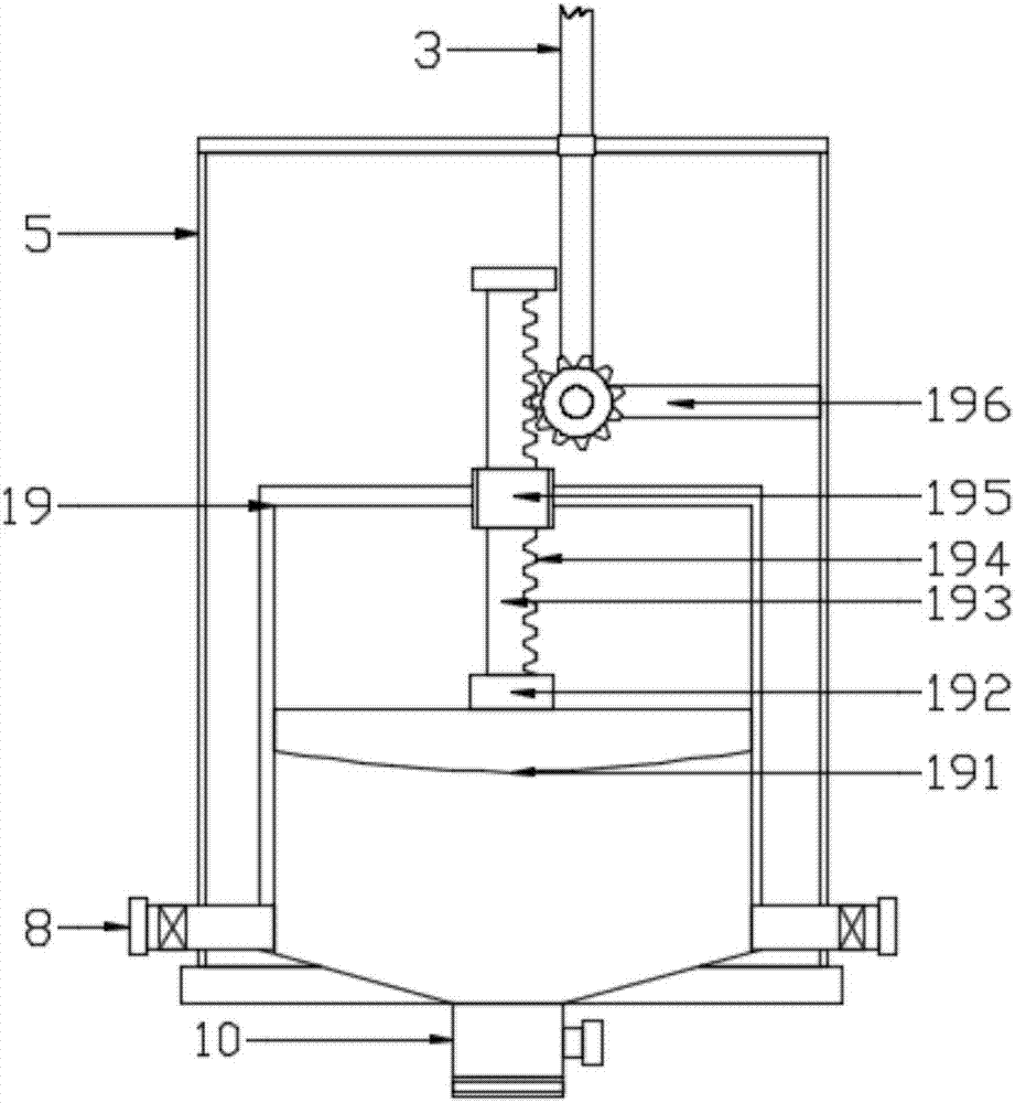 Depth-fixed periphery comprehensive water sampler