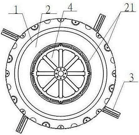 Plastic impeller for impeller aerator