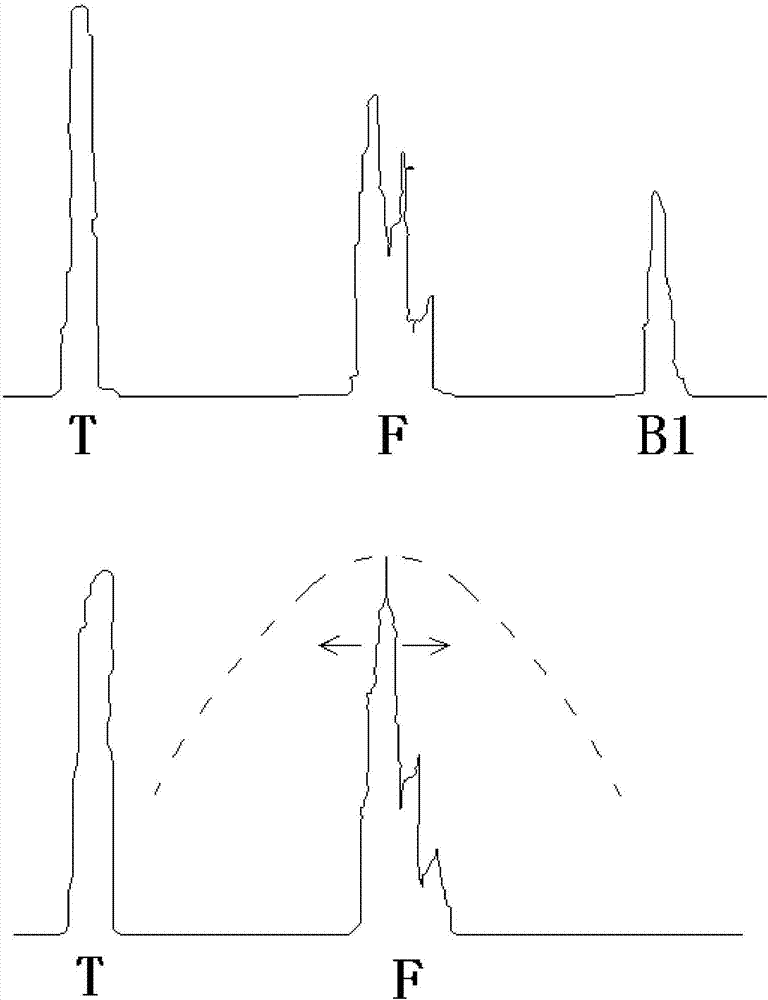 Rapid elimination method for shaft forging flaw detection phantom wave