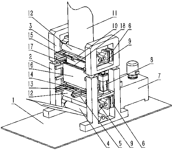 A hot-dip galvanizing system without sinking rolls