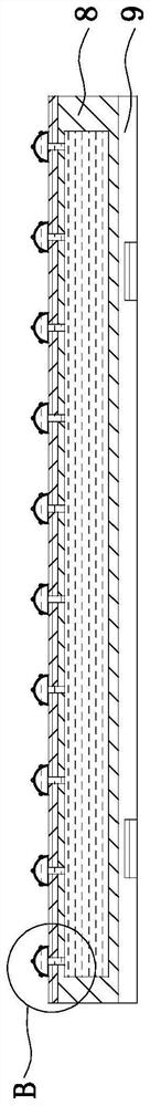 Nylon damping elastic sole