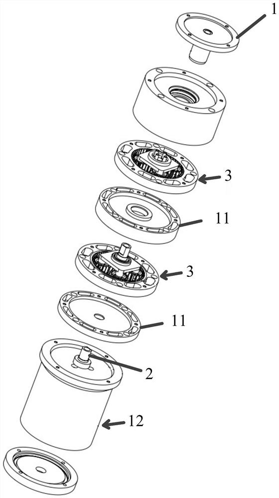 Planetary gear reduction mechanism and steering engine