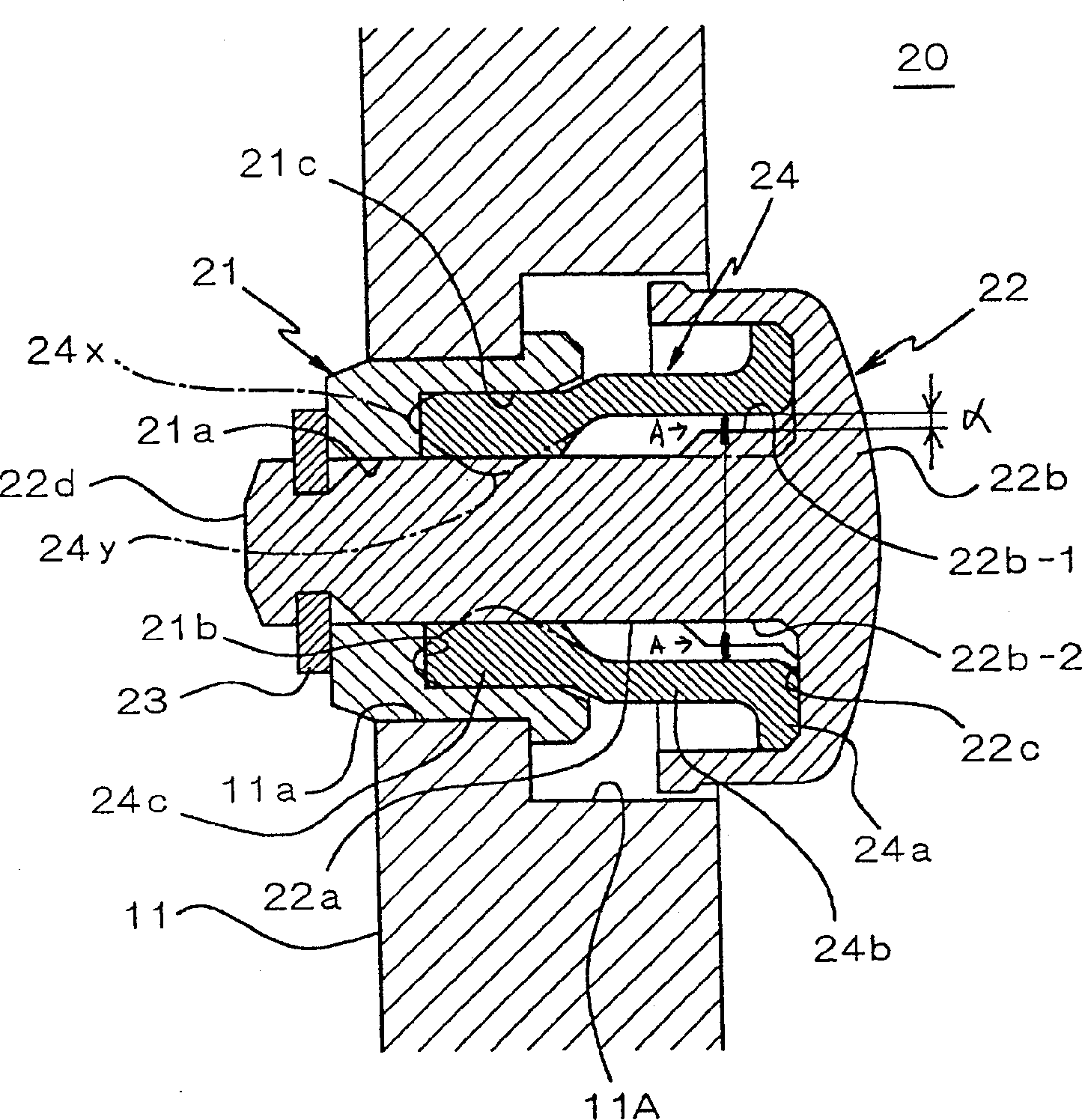 Push-button structure and electronic machine and clock with the push-button structure