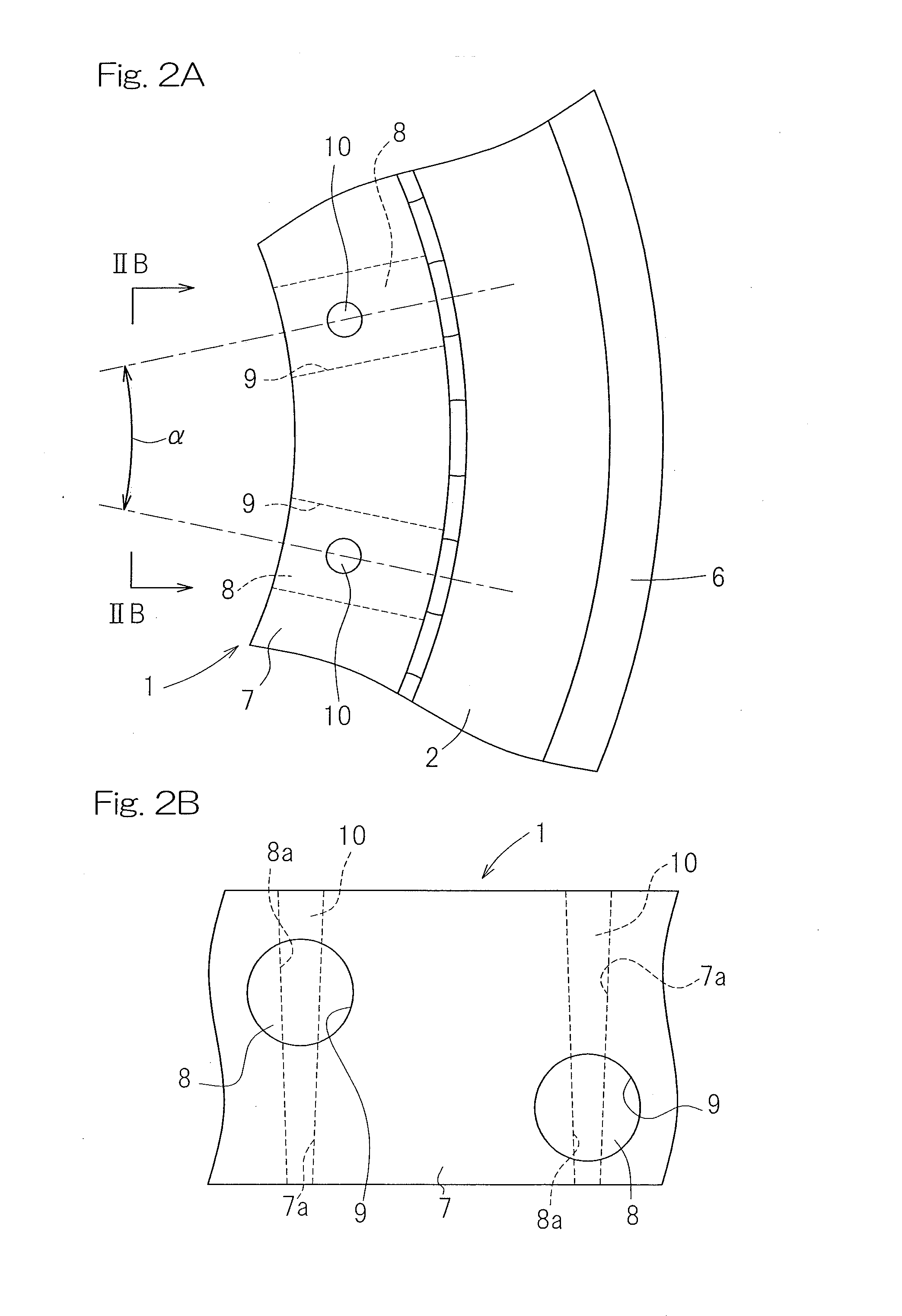 Slewing bearing and rotating section support device for wind turbine