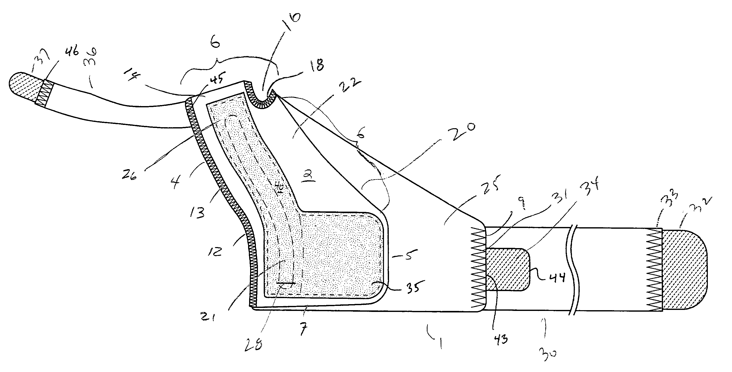 Orthopedic device for stabilizing the thumb