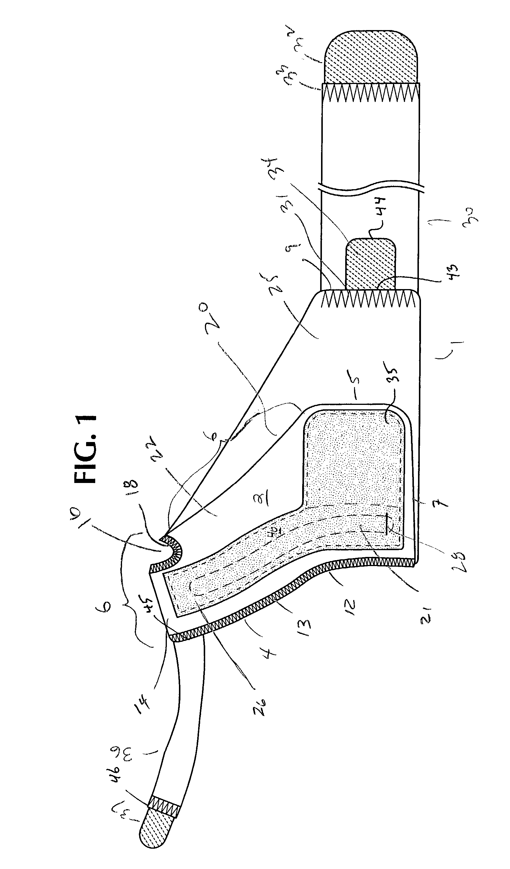 Orthopedic device for stabilizing the thumb