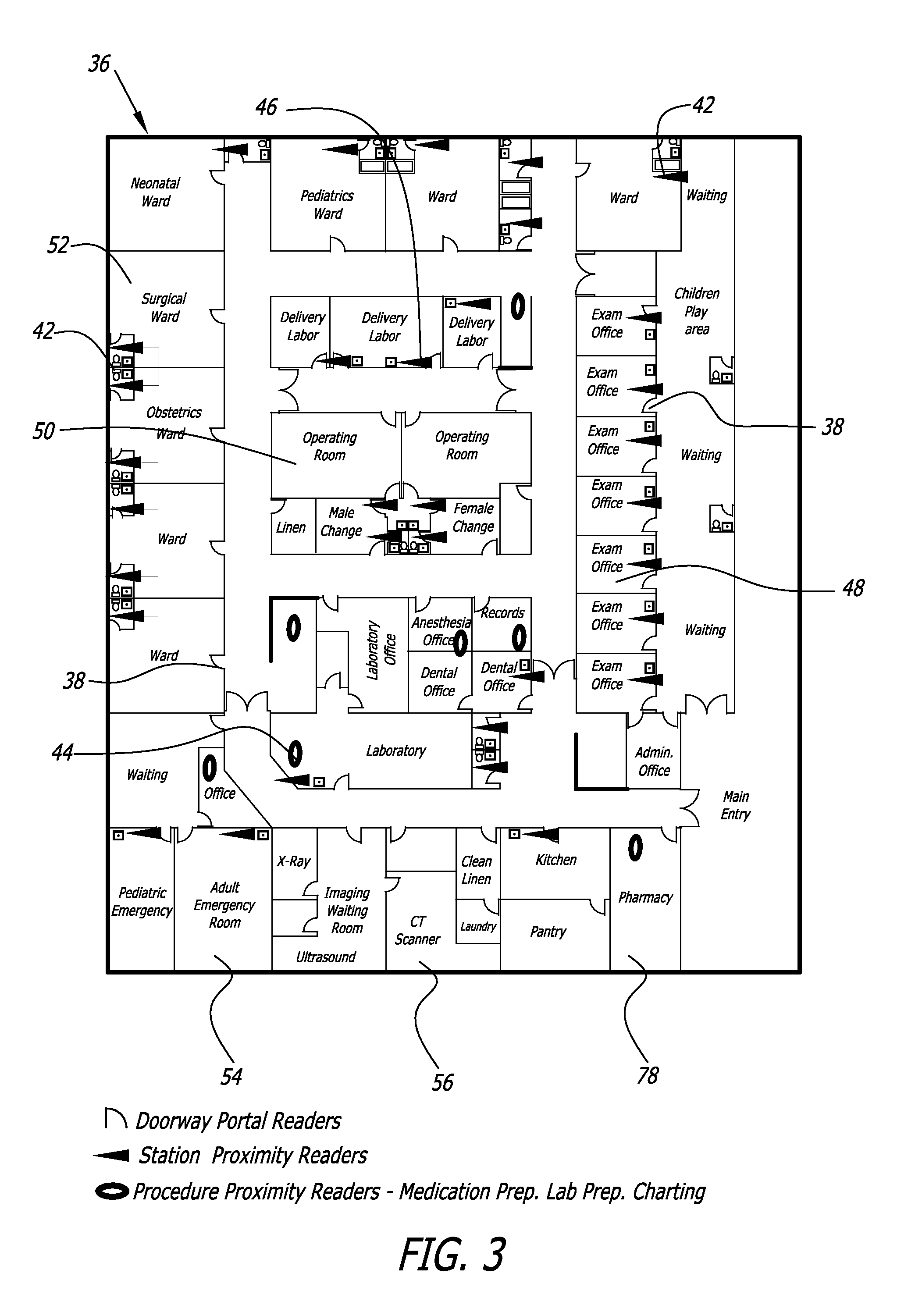 Tracking system for healthcare facilities