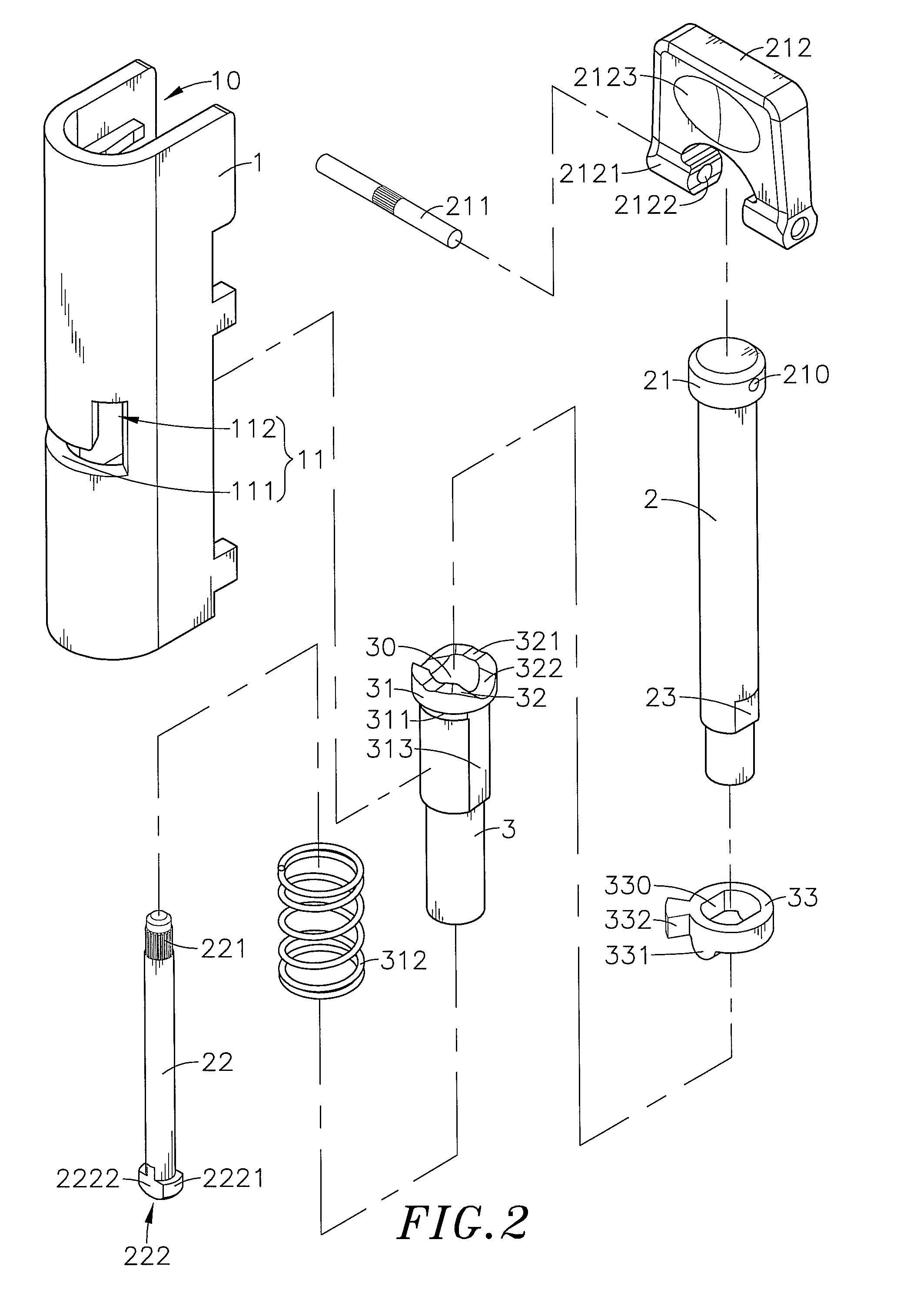 Panel member locking device