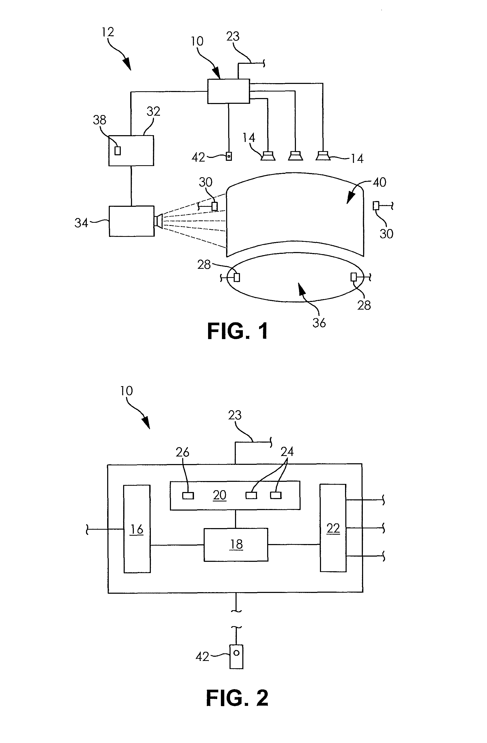 Dimmer for sport simulation environment