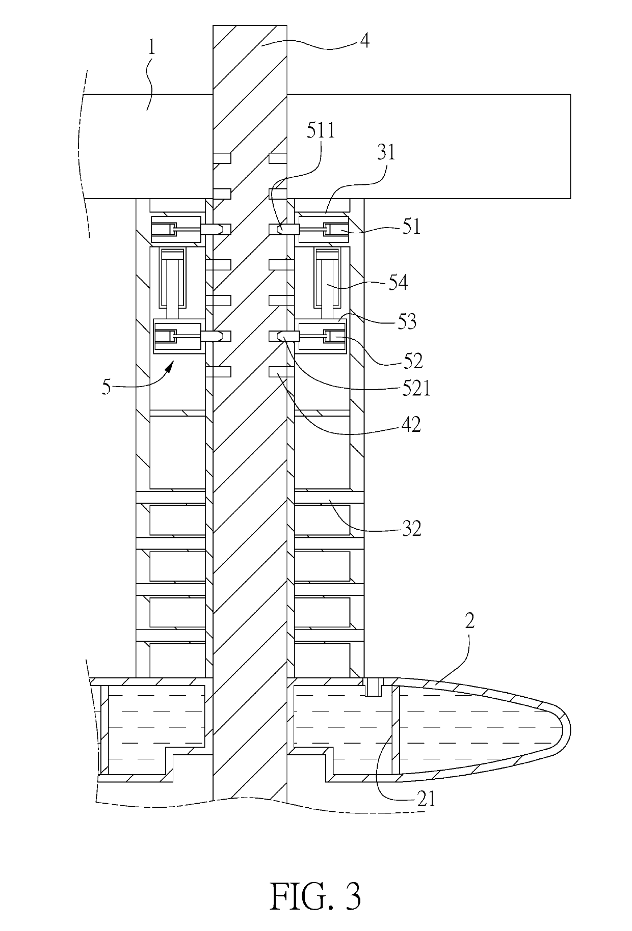 Offshore platform lifting device