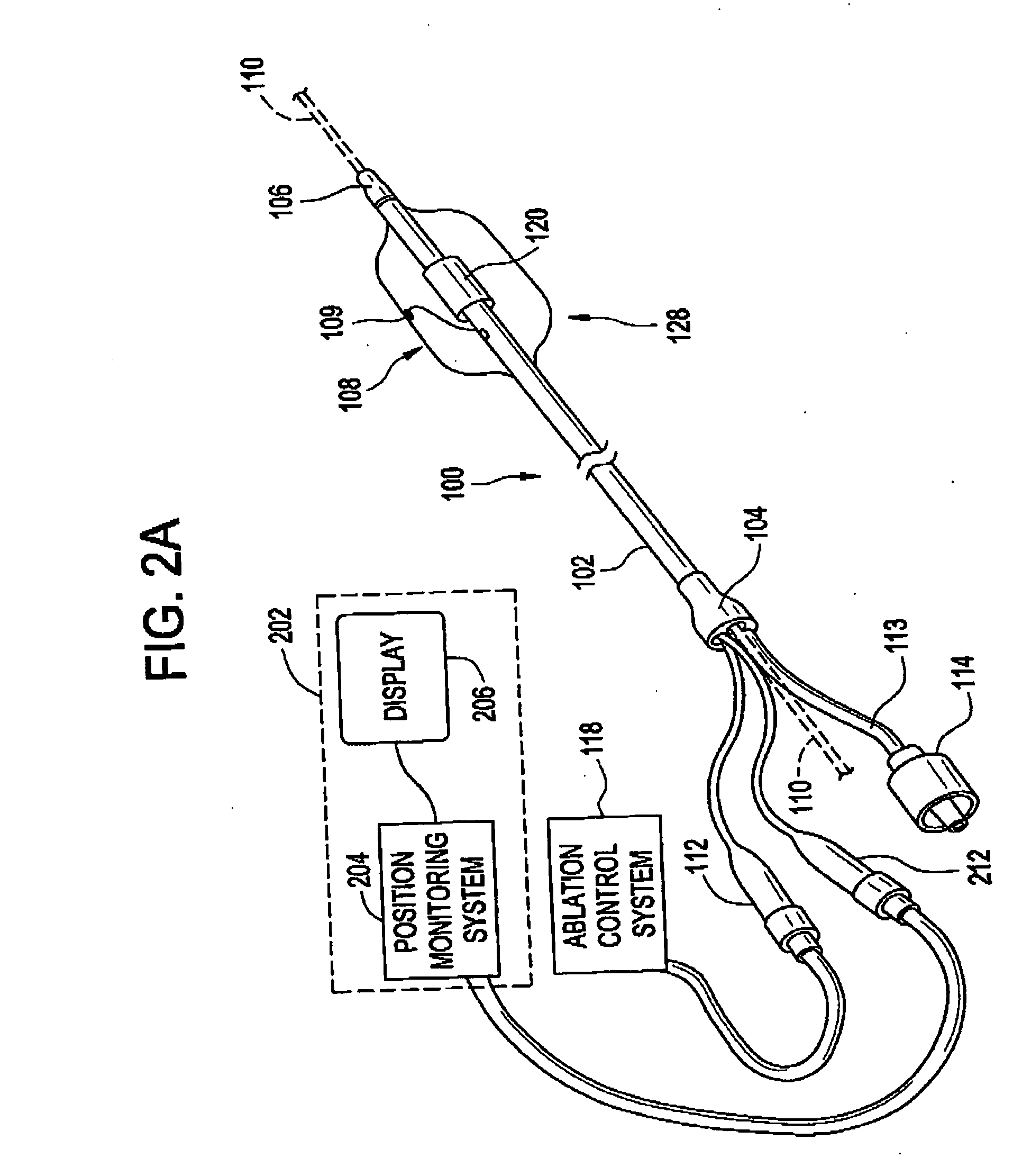 Ablation device with phased array ultrasound transducer