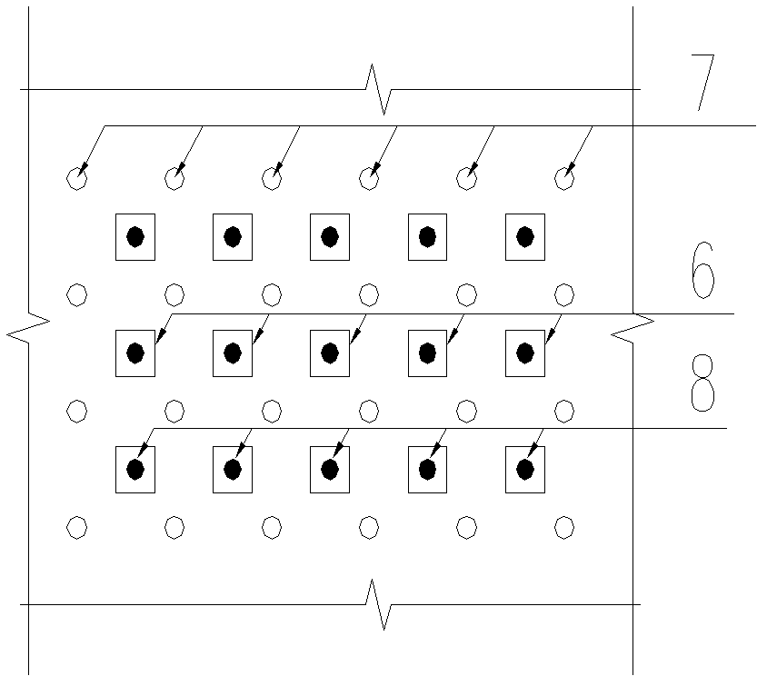 Steel plate-concrete composite structure reinforcement method of structural negative moment region