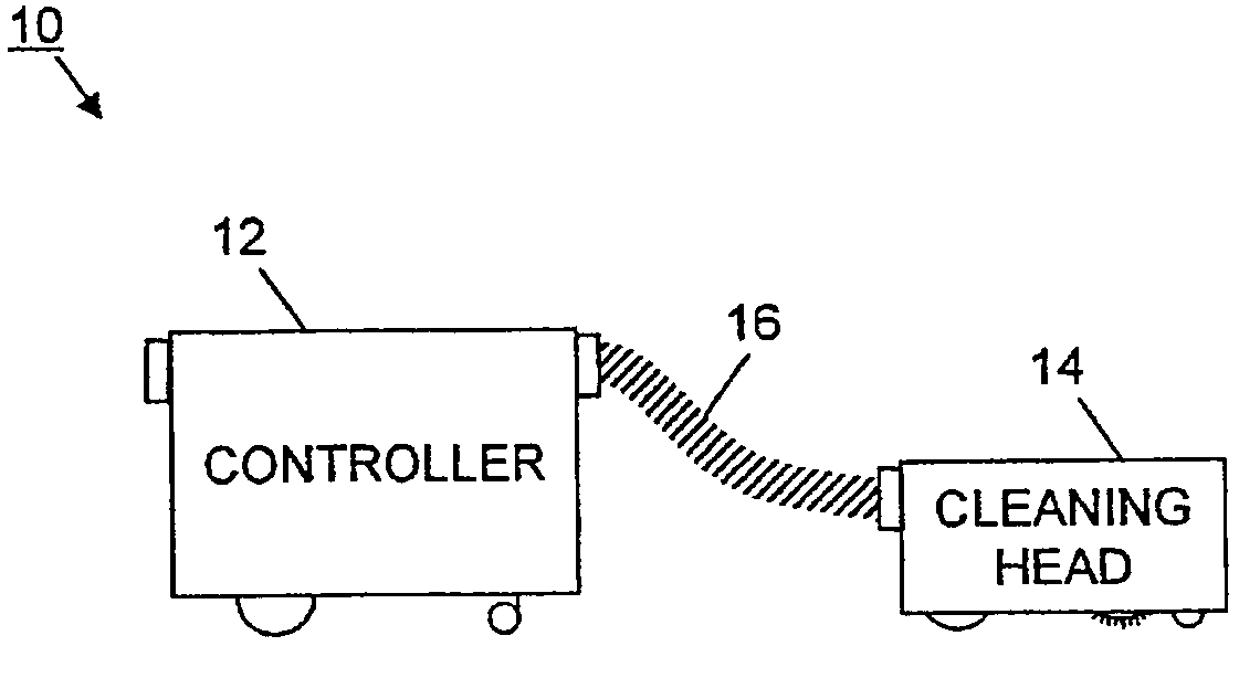 Sensors and associated methods for controlling a vacuum cleaner