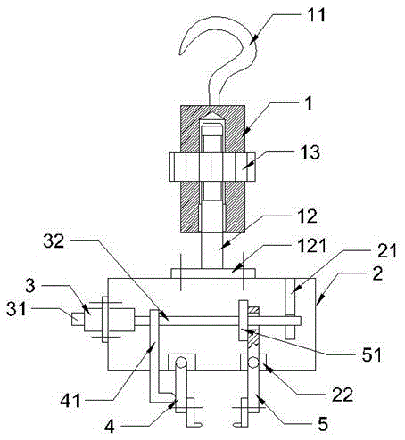 Auto spare part picking device