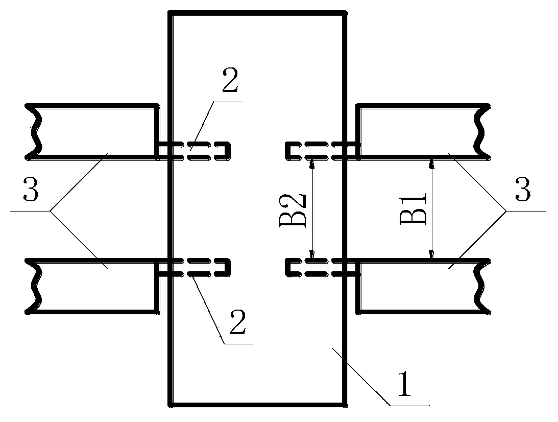 Method for employing large cross-section continuous casting round billet to roll round steel bar