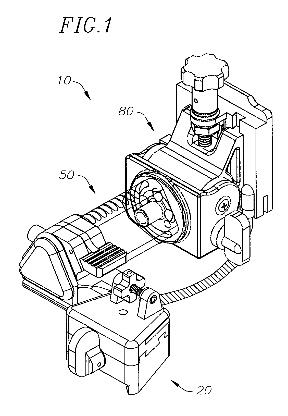 Monorail mount for enhanced night vision goggles