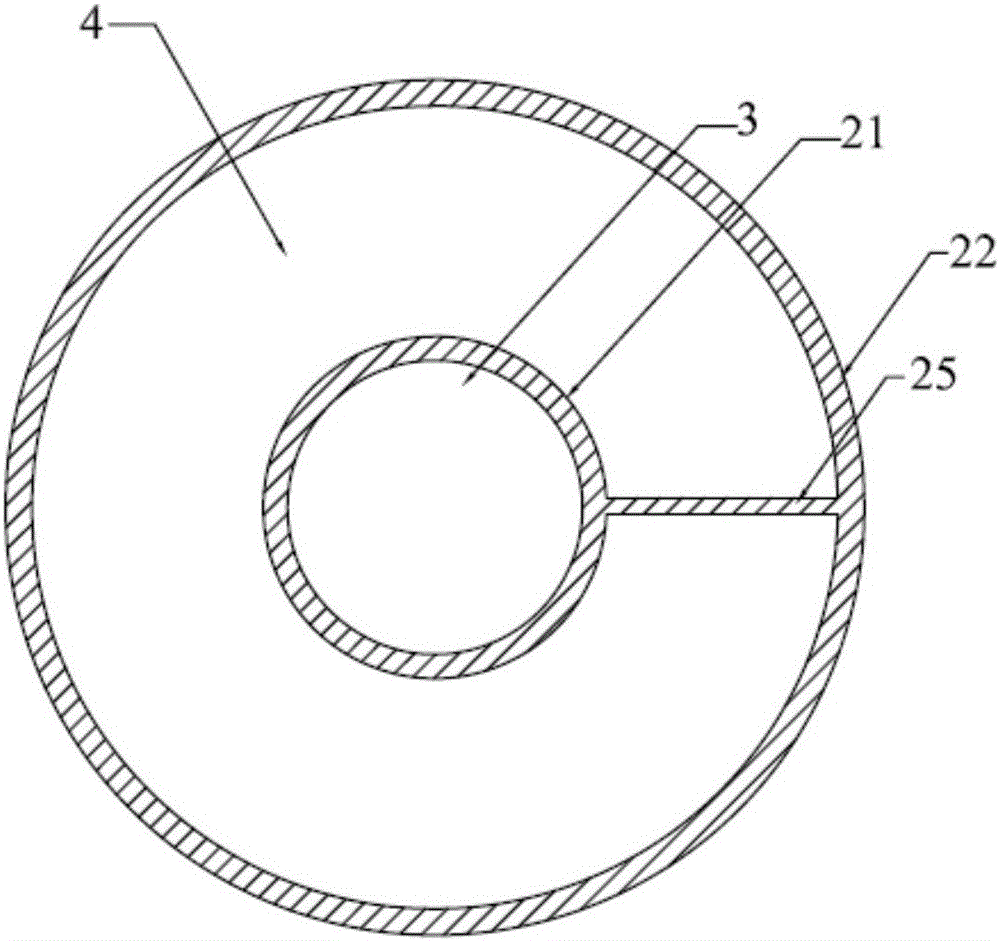 Control device and method for lake water contamination