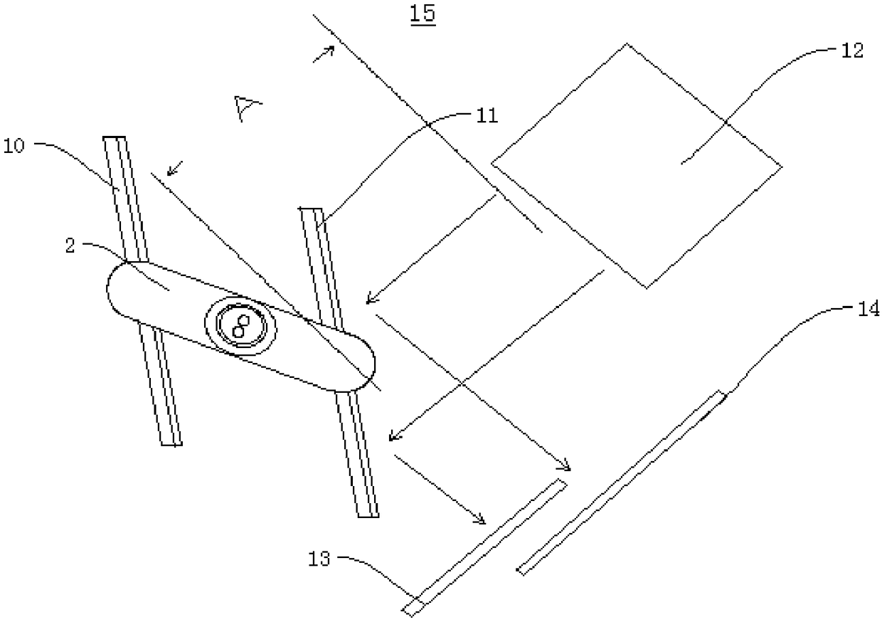 Target material suspension mechanism and ion sputtering coating device