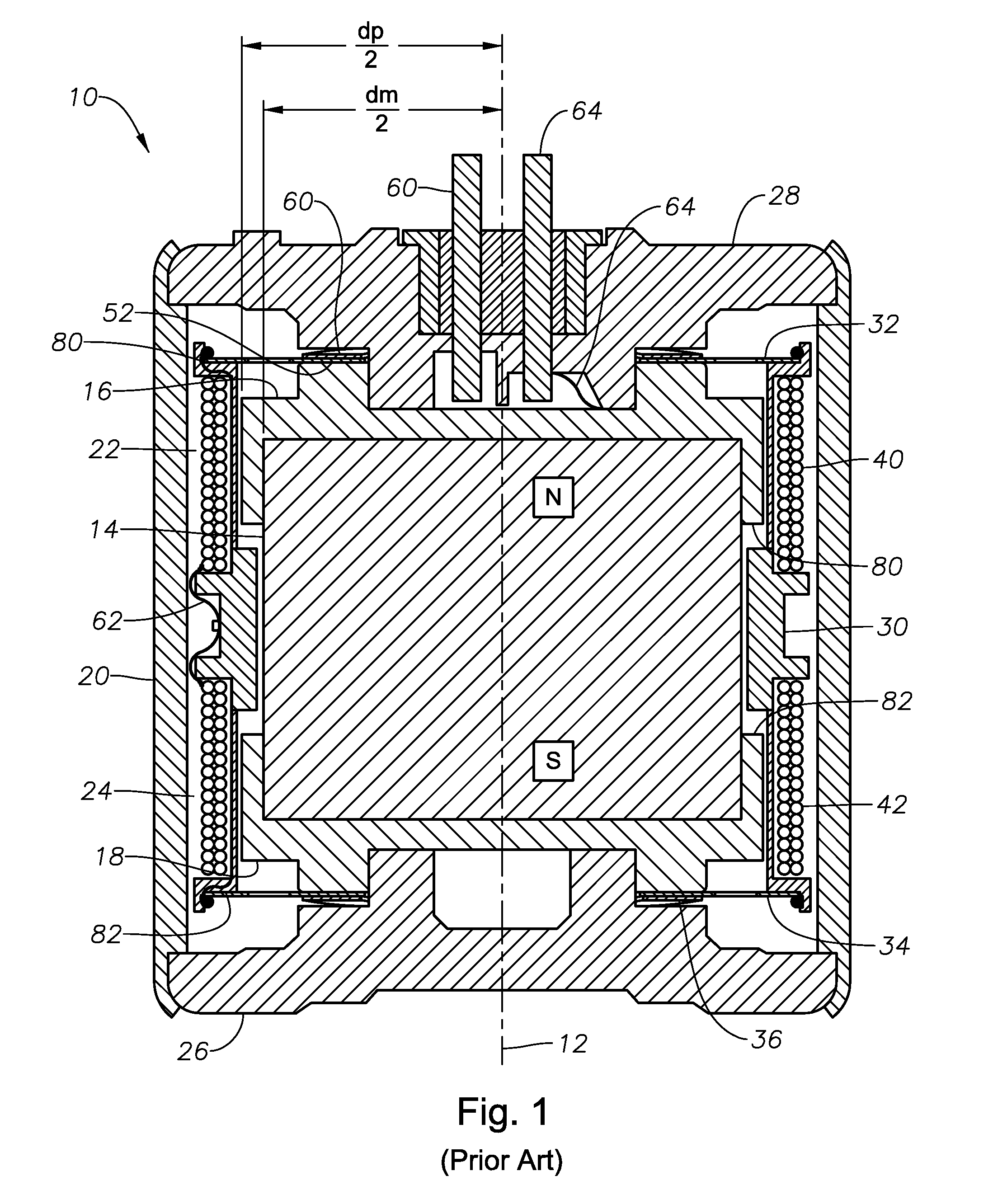 Geophone having improved damping control