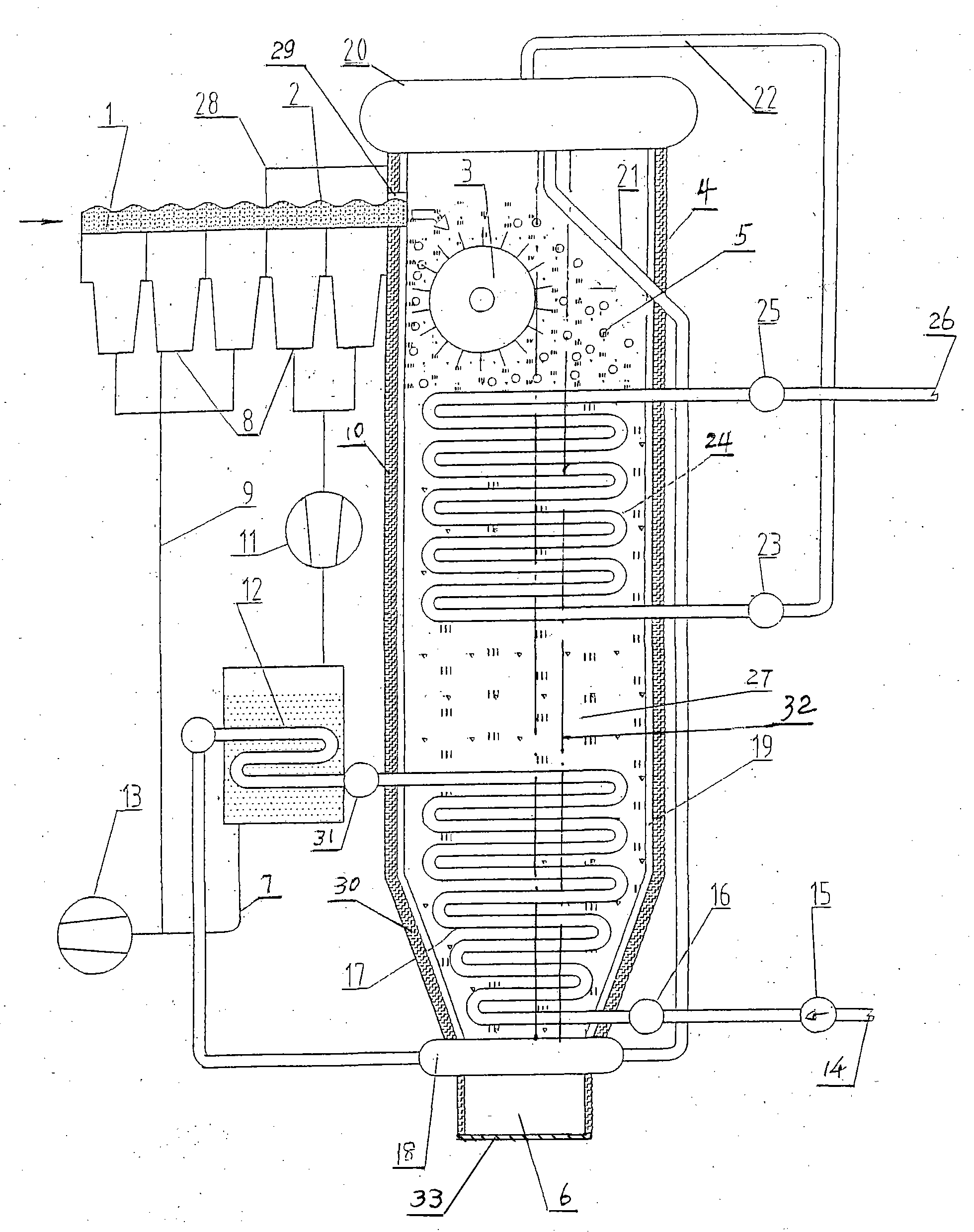 System and method for generating steam by directly utilizing sensible heat of high-temperature sintering ore material