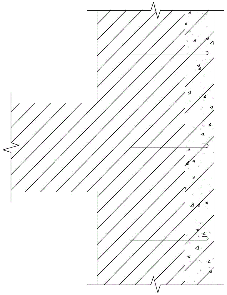 Additional elevator arranging and seismic reinforcement integral construction method for multi-storey houses