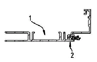 Door frame sealing device