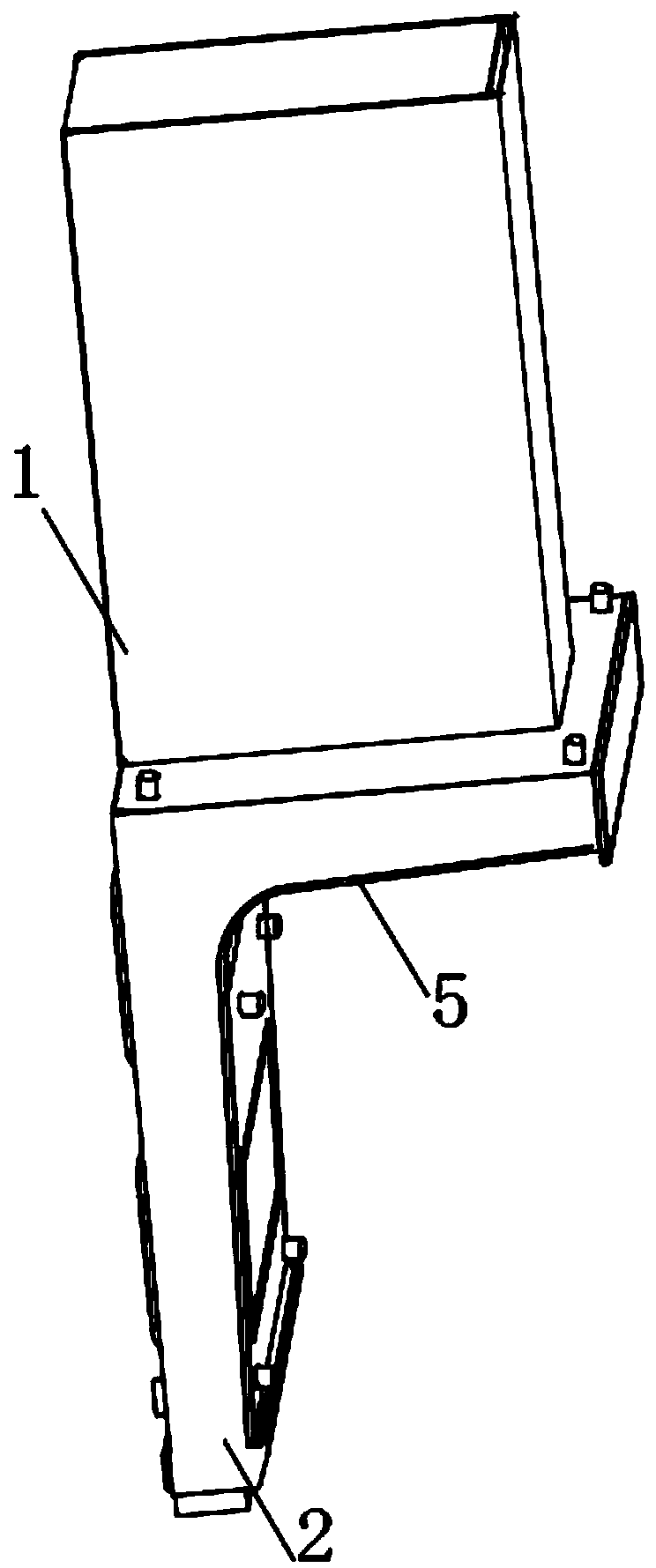 Protective cleaning structure for outside of extractor hood air inlet cover