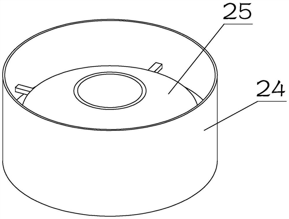 Circulating drying device for building materials