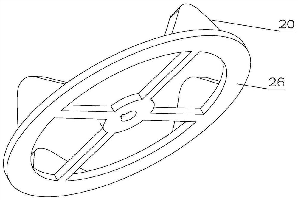 Circulating drying device for building materials