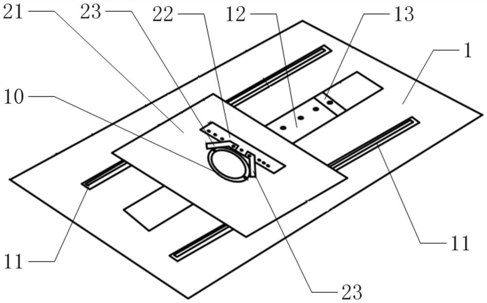 Visual measurement system for size of piston salt core