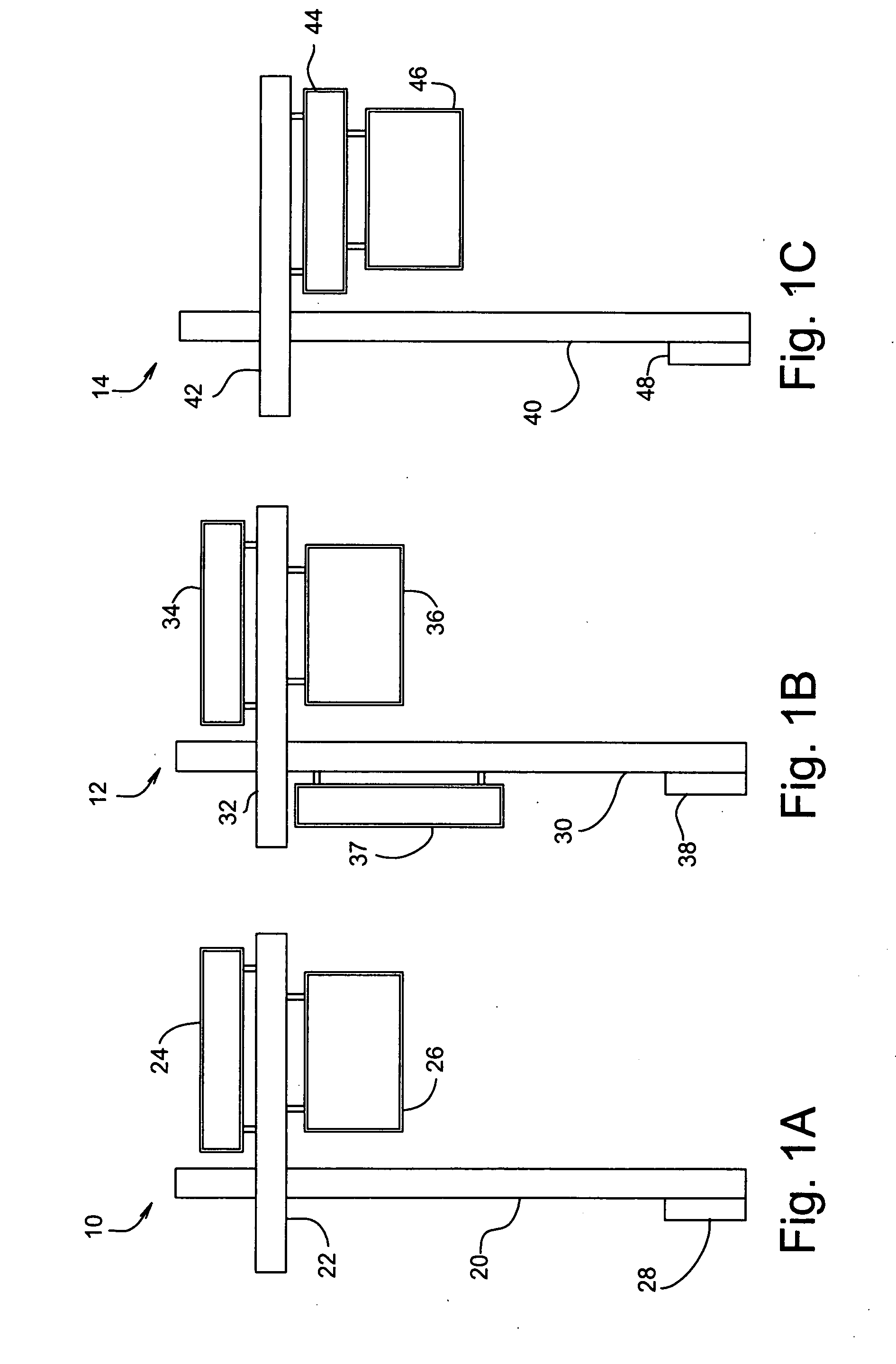 Electric sign with flat light source